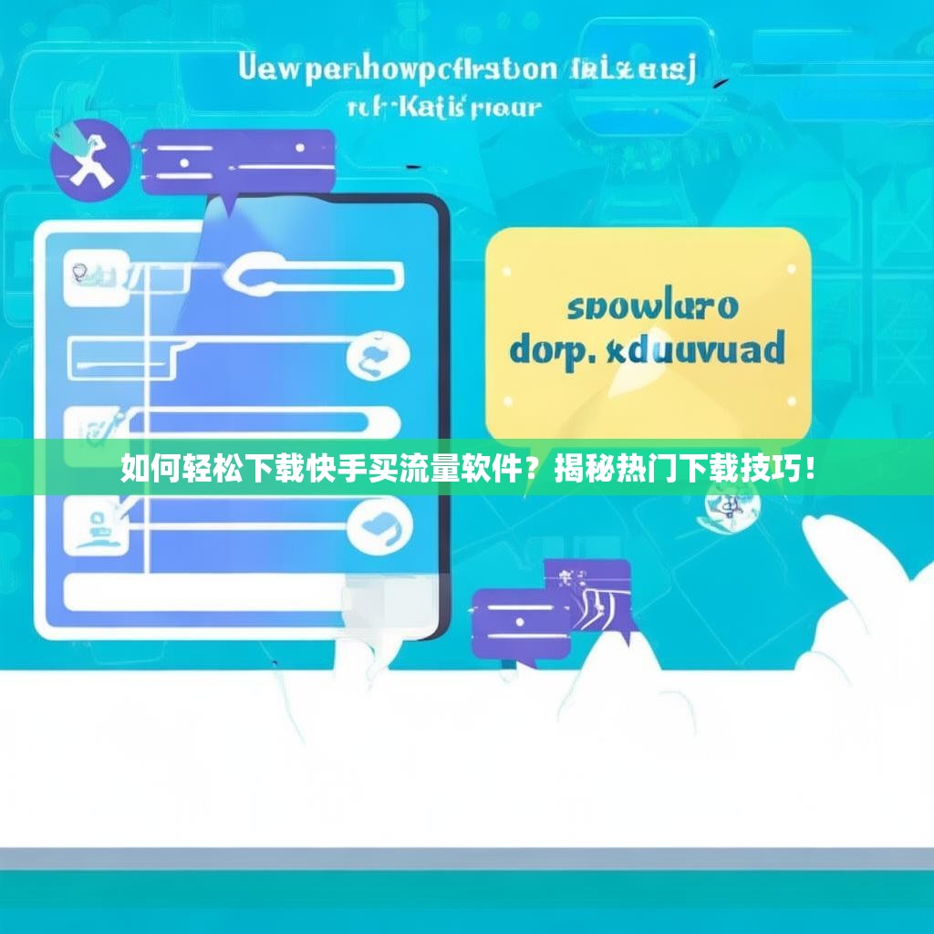 如何轻松下载快手买流量软件？揭秘热门下载技巧！