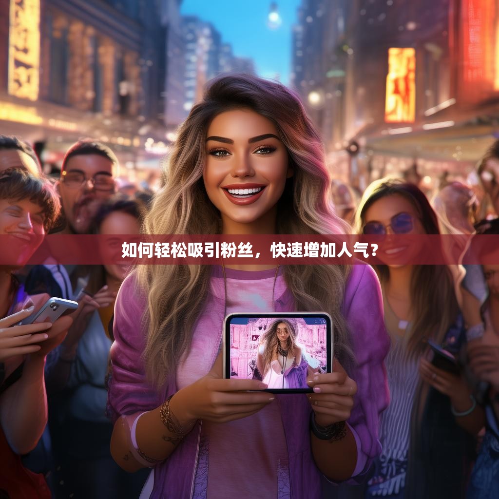 如何轻松吸引粉丝，快速增加人气？