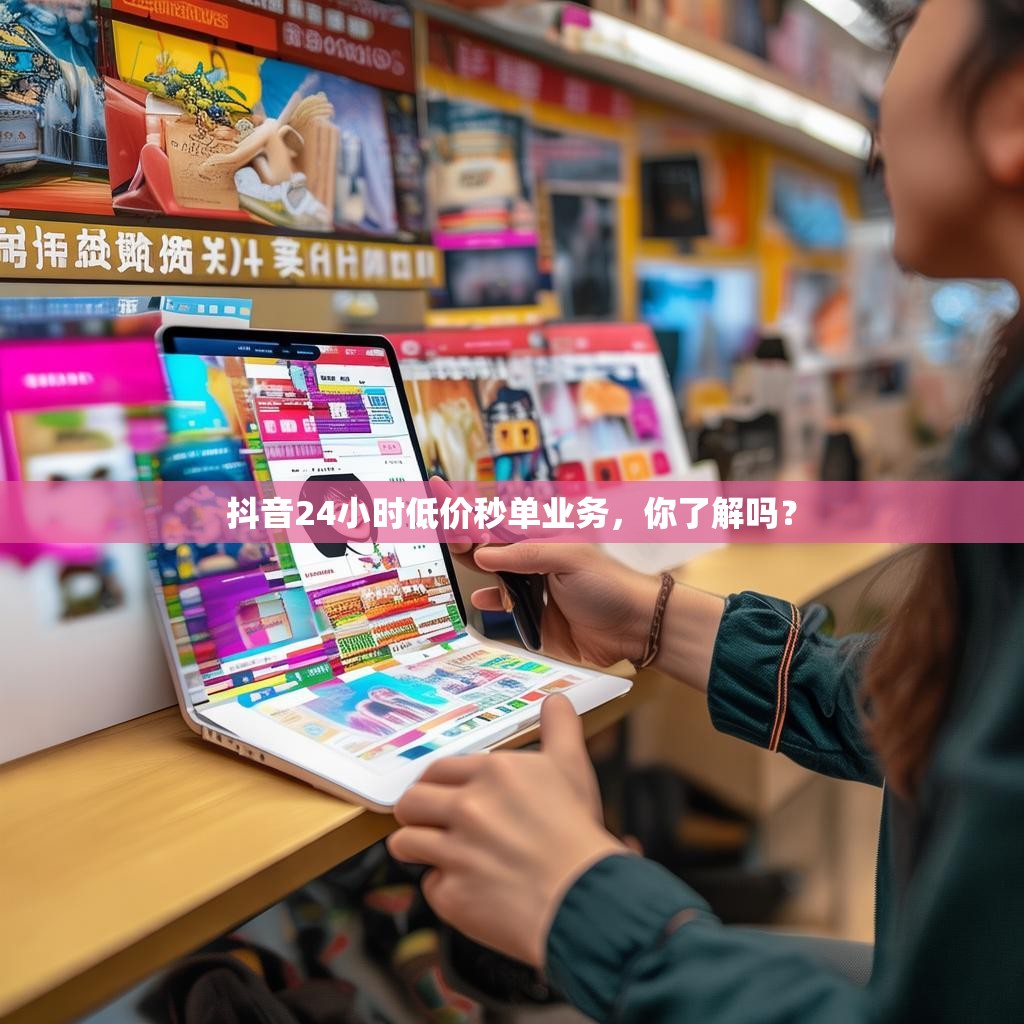 抖音24小时低价秒单业务，你了解吗？
