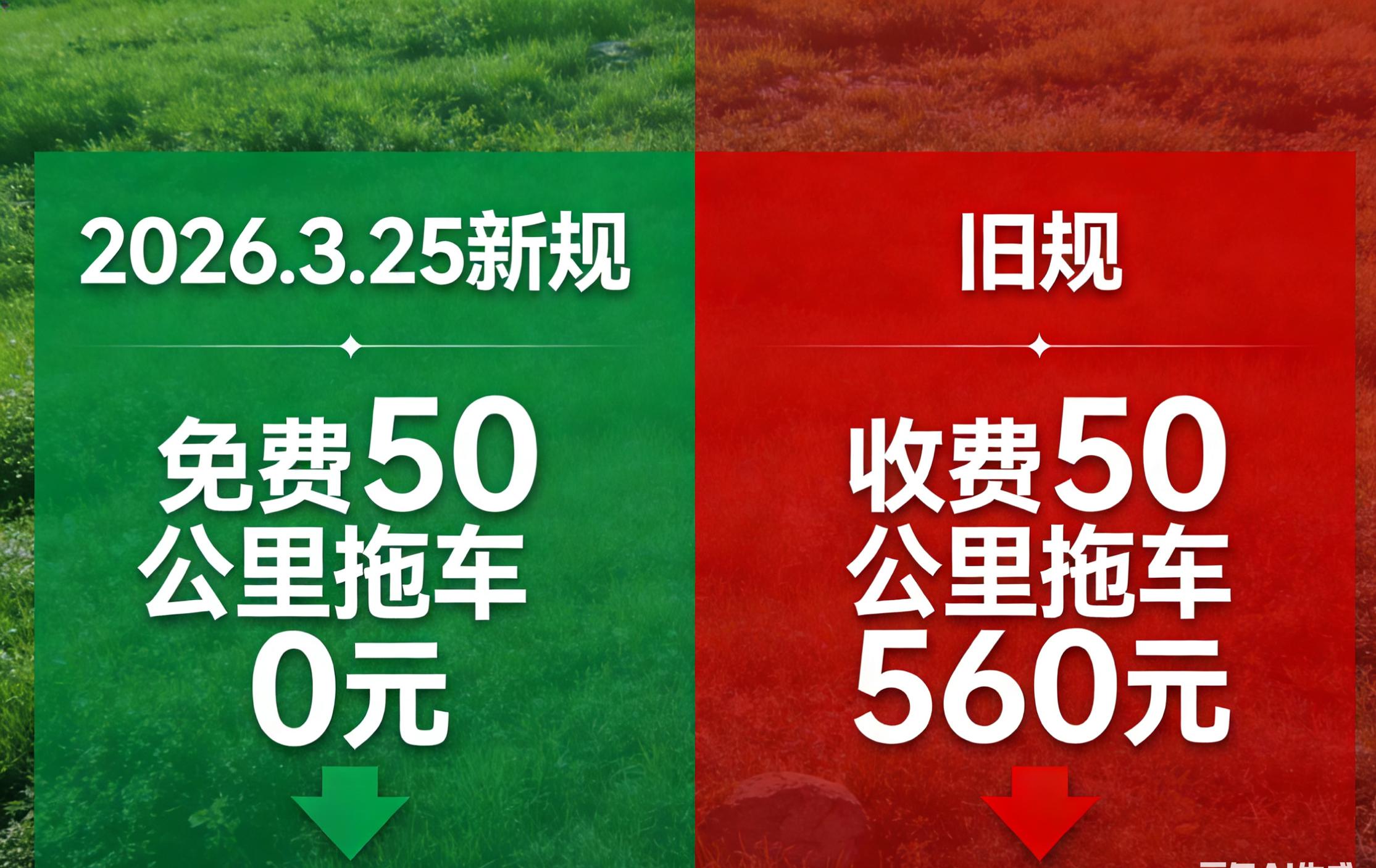 高速救援新规:打12122,7座以下私家车拖车免费